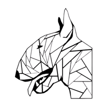 Carregar imagem no visualizador da galeria, Bull Terrier Lateral